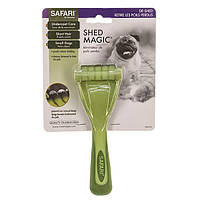 Дешеддер Safari Short Shed Magic САФАРІ ШЕД МЕДЖИК інструмент для короткої шерсті собак, що линяють, маленький