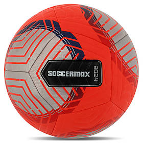 М'яч футбольний SOCCERMAX FIFA FB-8466 No5 PU кольору в асортименті