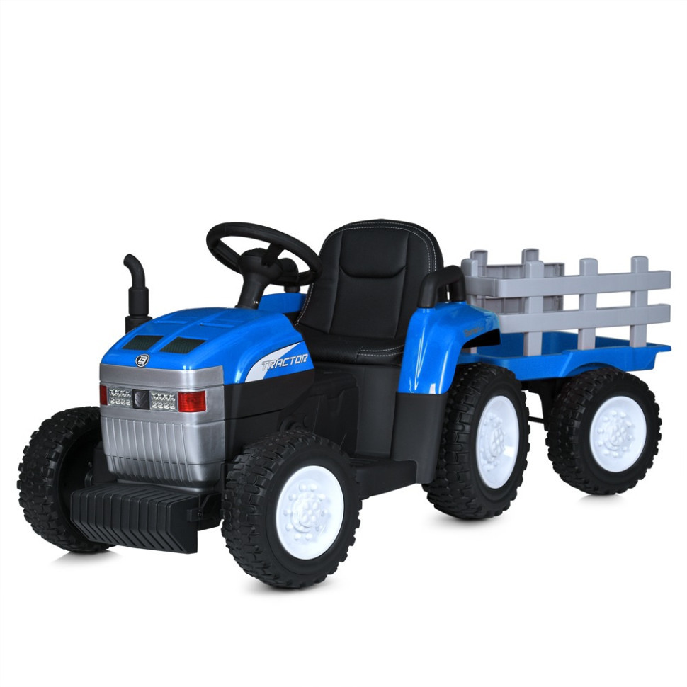 Дитячий електромобіль Трактор M 6038EBLR-4 до 30 кг, фото 1