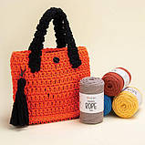 Yarnart MACRAME ROPE 3 мм (Макраме Роп 3 мм) № 761 джинсовий (Пряжа, нитки для в'язання), фото 3