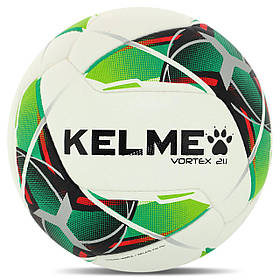 М'яч футбольний KELME VORTEX 21.1 8101QU5003-9127-5 No5 PU