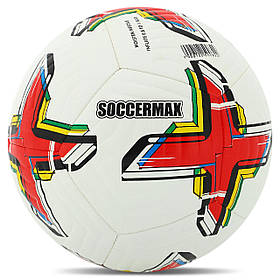 М'яч футбольний HYBRID SOCCERMAX FB-4363 No5 PU кольору в асортименті