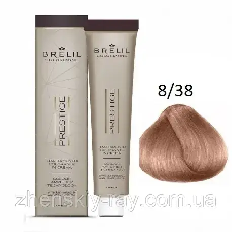 Фарба для волосся Brelil Professional Colorianne Prestige 8/38
