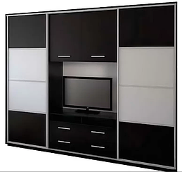 Шафа-купе ТВ-1 Алекса розсувна шафа 2 двері з полицею під тв купити в Одесі, Україні