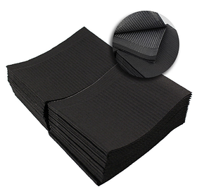 Серветки для пацієнта, Medicom, уп 500шт, чорні