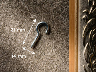 Ключниця для ключів. 31х14мм