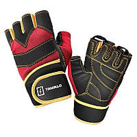 Рукавиці для фітнесу Tavialo чоловічі L Black-Red-Yellow (189203008) PR1