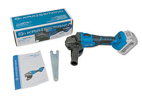 Болгарка акумуляторна KRAISSMANN 1253 AWS-BL 20 (без АКБ та ЗП, безщіткова)