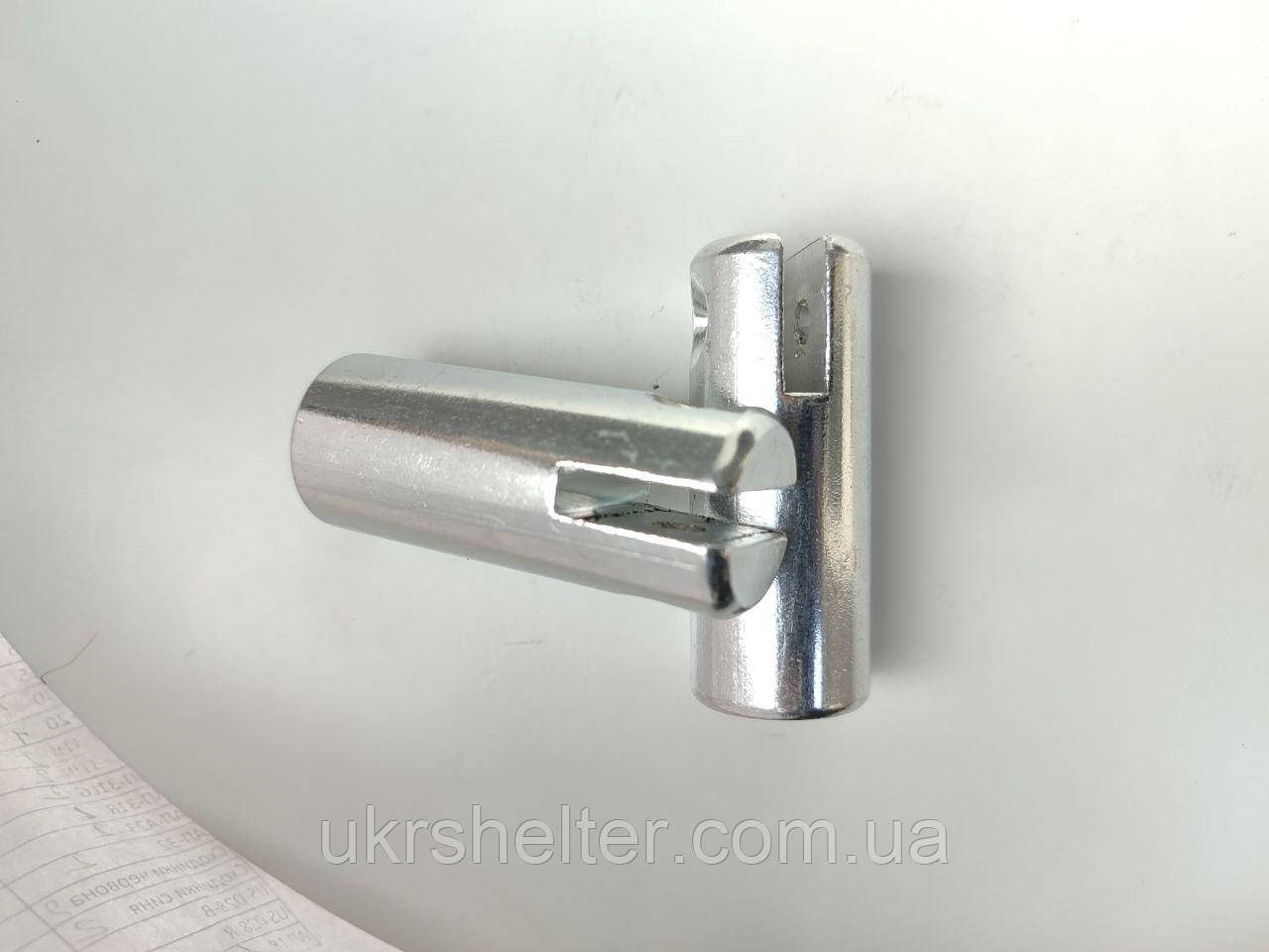 З'єднувач для кріплення каната 16 мм до металевої пластини (АП-А23)