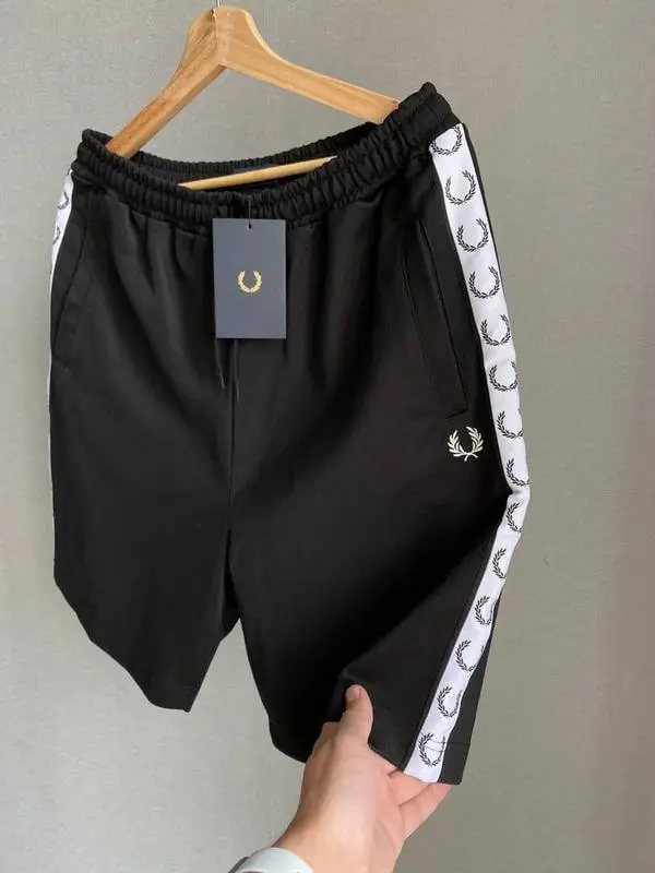 Fred perry taped шорти чоловічі трикотажні спортивні бриджі фред перрі