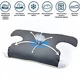 Анатомічна подушка Supretto з пам'яттю охолоджуюча з місцем для рук (9119), фото 7