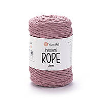 Yarnart MACRAME ROPE 3 мм (Макраме Роп 3 мм) № 792 рожевий (Пряжа, нитки для в'язання)