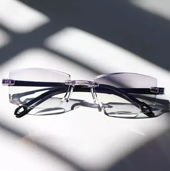 Комп'ютерні окуляри без оправи з лінзами BlueBlocker +1.00, захистом від синього світла (KG-12508)