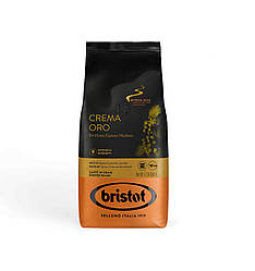 Кава в зернах Bristot CREMA ORO 500г Італія преміум кава Бристот інтенсивний аромат