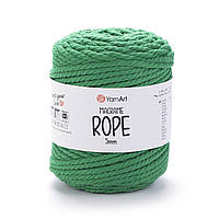 Yarnart MACRAME ROPE 5 мм (Макраме Роп 5 мм) № 759 зелений (Пряжа, нитки для в'язання)
