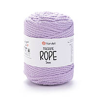 Yarnart MACRAME ROPE 5 мм (Макраме Роп 5 мм) № 765 бузковий (Пряжа, нитки для в'язання)
