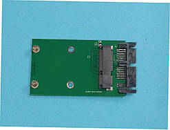 Перехідник для ноутбуків mSATA 3x5cm SSD To 1.8 Micro SATA