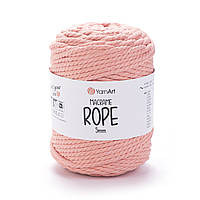 Yarnart MACRAME ROPE 5 мм (Макраме Роп 5 мм) № 767 кораловий (Пряжа, нитки для в'язання)