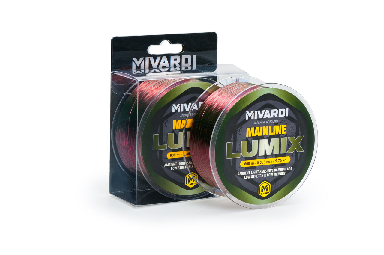 Волосінь Mivardi Lumix Mainline 0,255 1200 м, фото 1