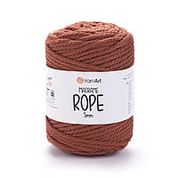 Yarnart MACRAME ROPE 5 мм (Макраме Роп 5 мм) № 785 теракот (Пряжа, нитки для в'язання)