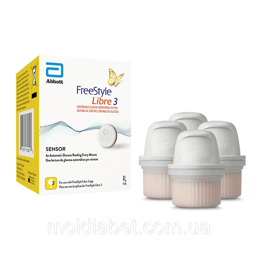 Сенсор FreeStyle Libre 3 (Фристайл Лібре 3) 4 шт.