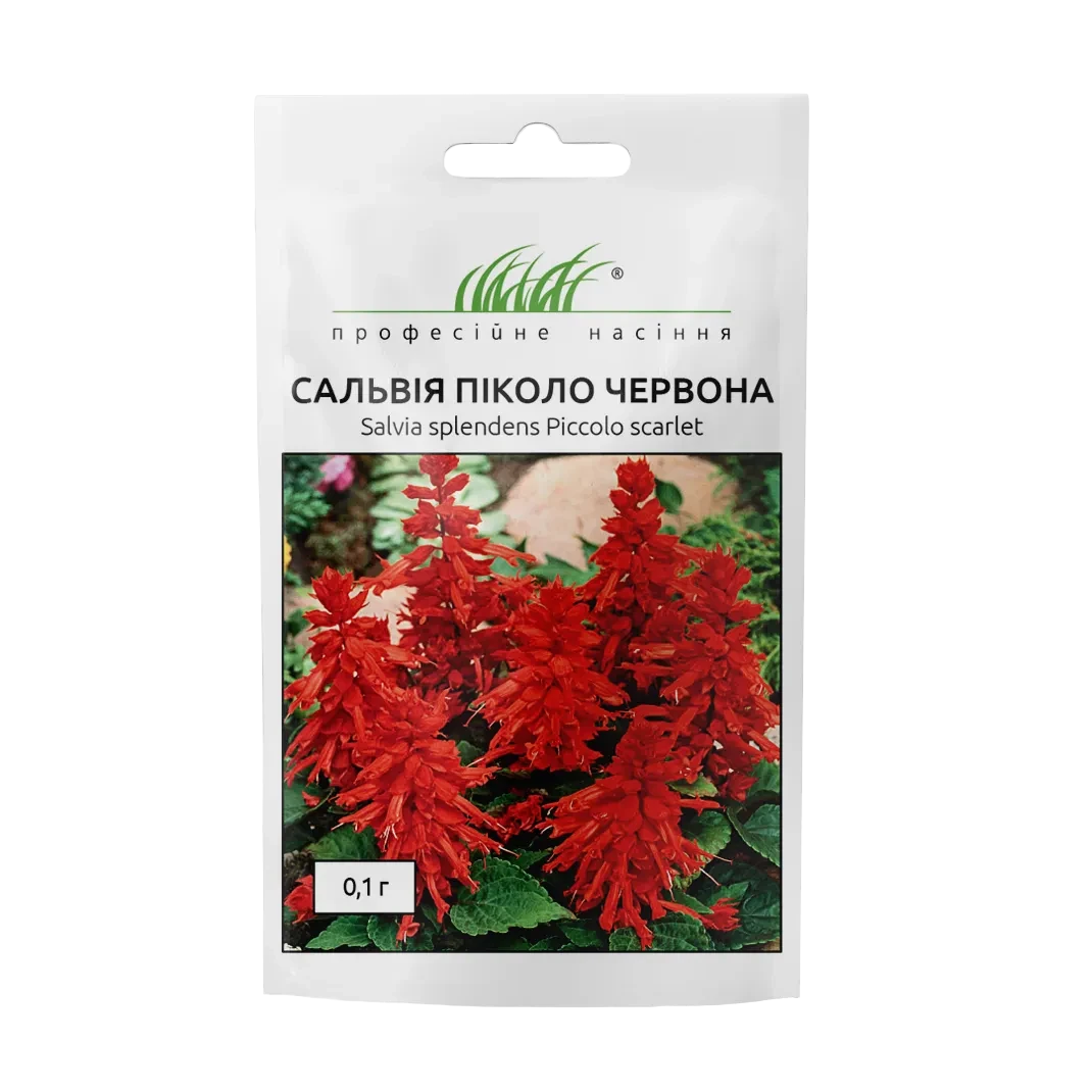 Сальвія Піколо червона, 0,1 г, фото 1