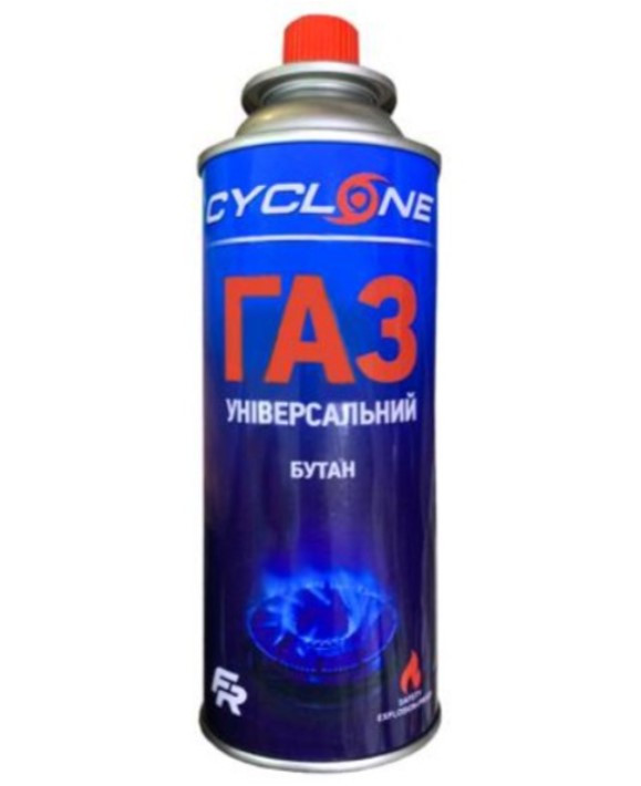 Універсальний балон з газом CYCLONE для використання з бутаном