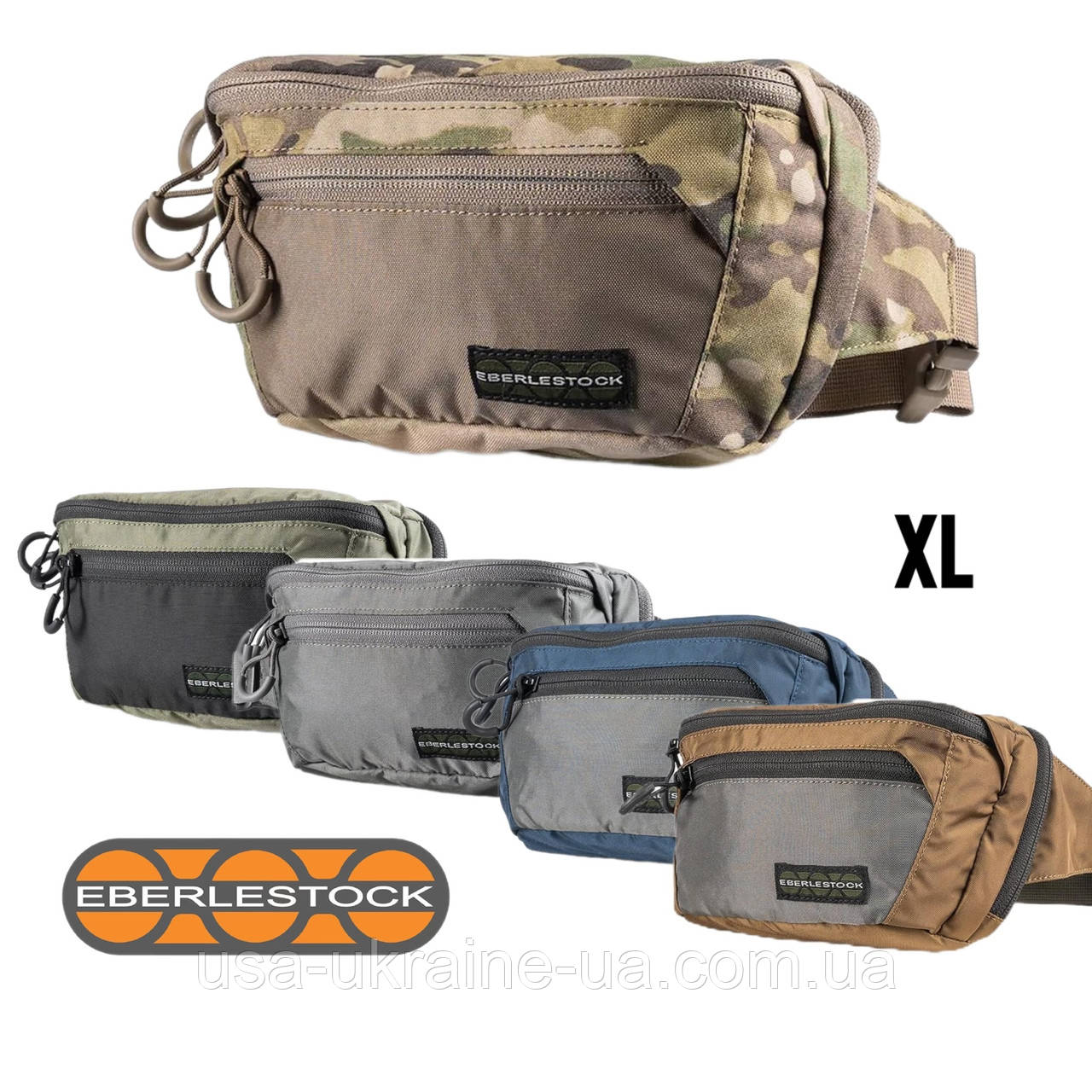 Тактична сумка на пояс Eberlestock Bando bag розмір XL мультикам, койот, сірий, олива, синій, чорний, фото 1