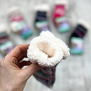 Дитячі домашні хутряні шкарпетки валянки з силіконом на підошві Kushelsocken 0-12, фото 2