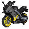 Дитячий електро мотоцикл двоколісний на акумуляторі Ducati M 6013 для дітей 3-8 років Сірий, фото 7