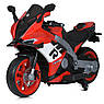 Дитячий електро мотоцикл двоколісний на акумуляторі Ducati M 6013 для дітей 3-8 років Червоний, фото 7