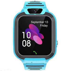Розумний дитячий годинник Smart Watch Q20 з GPS-трекером, SOS, SIM, чатом, камерою та контролем для батьків Синій