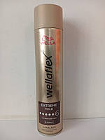 Лак для волосся Wellaflex (6) Extra Hold 250 мл. №6 (Вела Супер сильної фіксації №6))