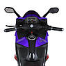 Дитячий електро мотоцикл двоколісний на акумуляторі Ducati M 6013 для дітей 3-8 років Фіолетовий, фото 9