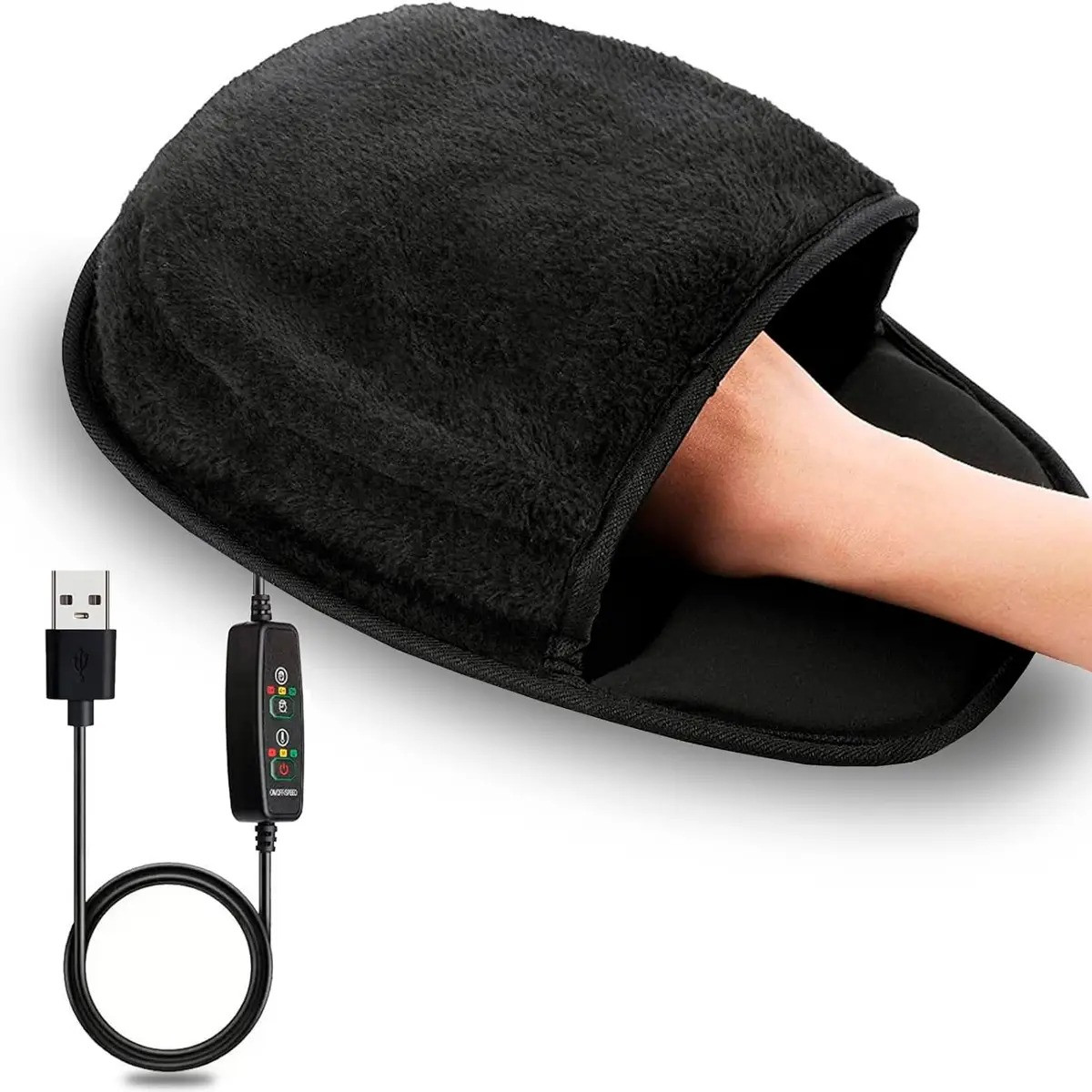 Килимок будиночок для мишки з підігрівом від USB, фото 1