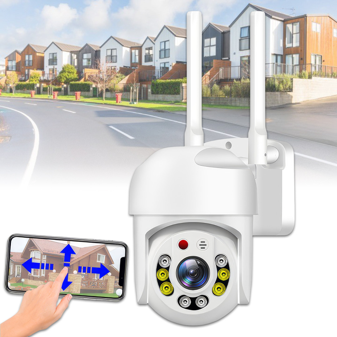 Камера відеоспостереження на 3 Мп з керуванням від ICSEE Camera5v2a WiFi, фото 1