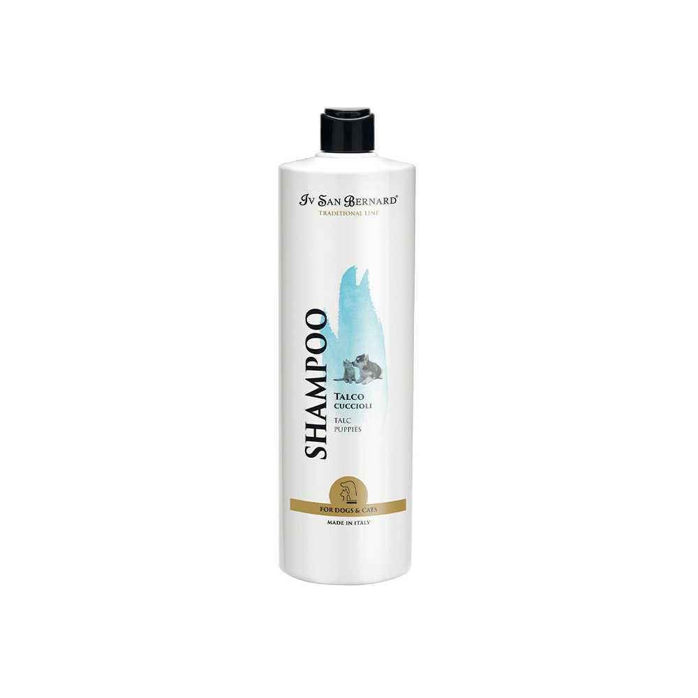 Шампунь для кошенят і цуценят, з тальком, не дратує очі Iv San Bernard Talc 500мл