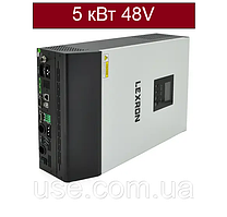 Інвертор 48 220 5кВт, автономний інвертор 5000 Вт, W, під акумулятор Gel, AGM, Lifepo4, для будинку, квартири