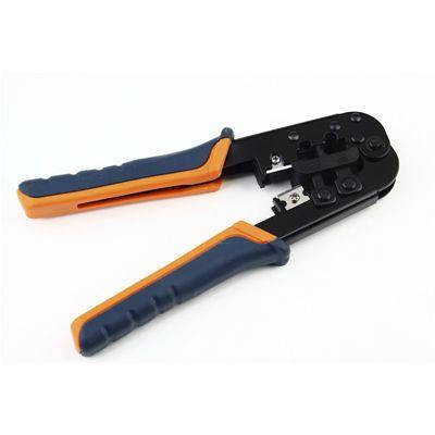 Інструмент для обтиску RJ-45 (8P8C) та RJ-12/11 (6P6C), 4P/6P/8P, фото 1
