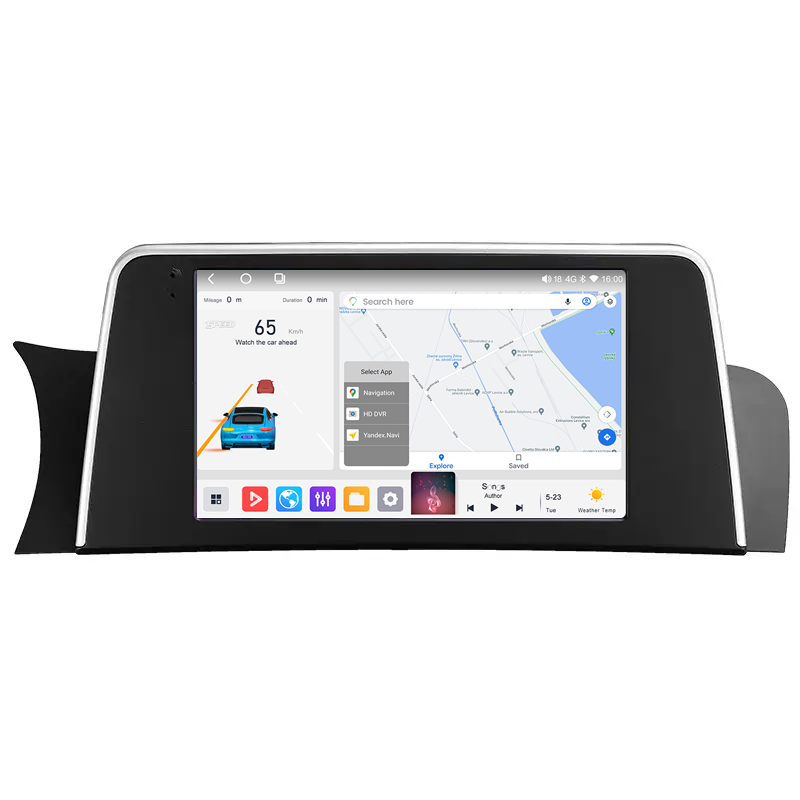 Штатная магнитола Mekede MS BMW X3 F25 (2010-2017) QleD (1 Din)