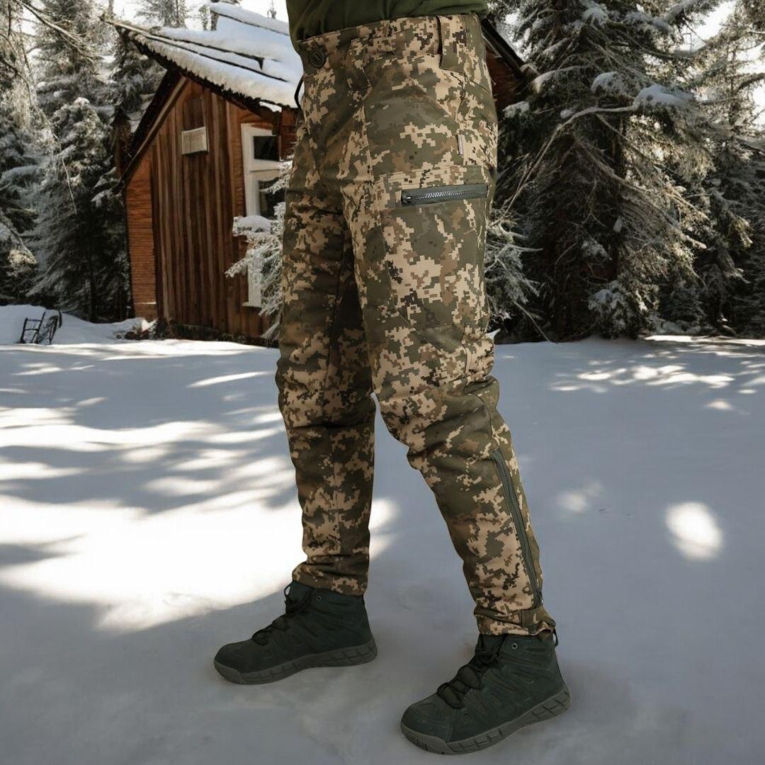 Зимові теплі штани Alpha Patriot Pixel Winter