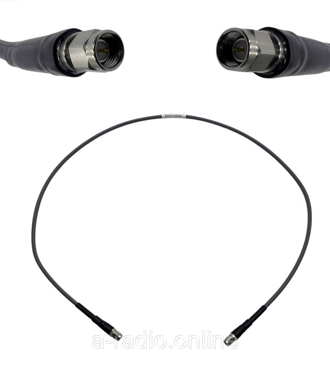 Пігтейл SMA Male - SMA Male ВЧ кабель PL520P перехідник довжина 100 см