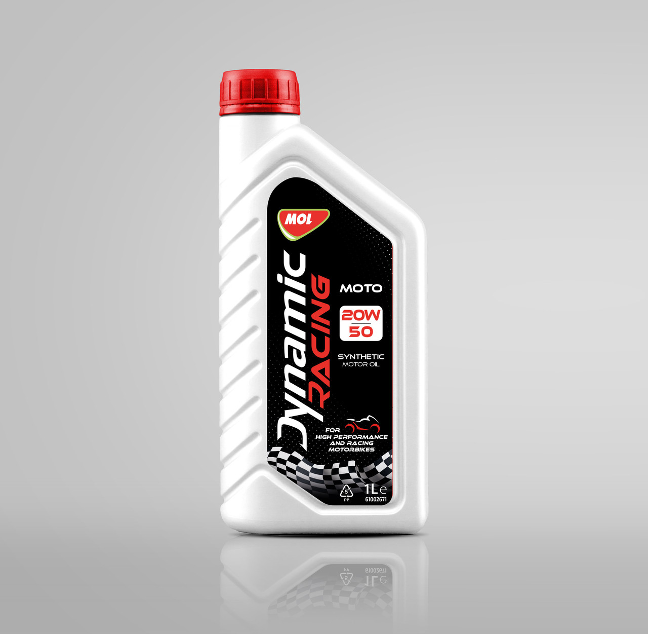 MOL Dynamic Racing MOTO 20W-50 чотиритактна моторна олива для мотоциклів