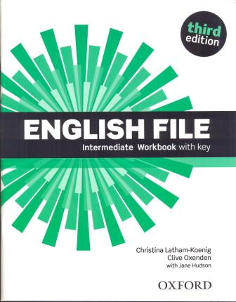 English File 3rd Edition Intermediate Workbook with keys