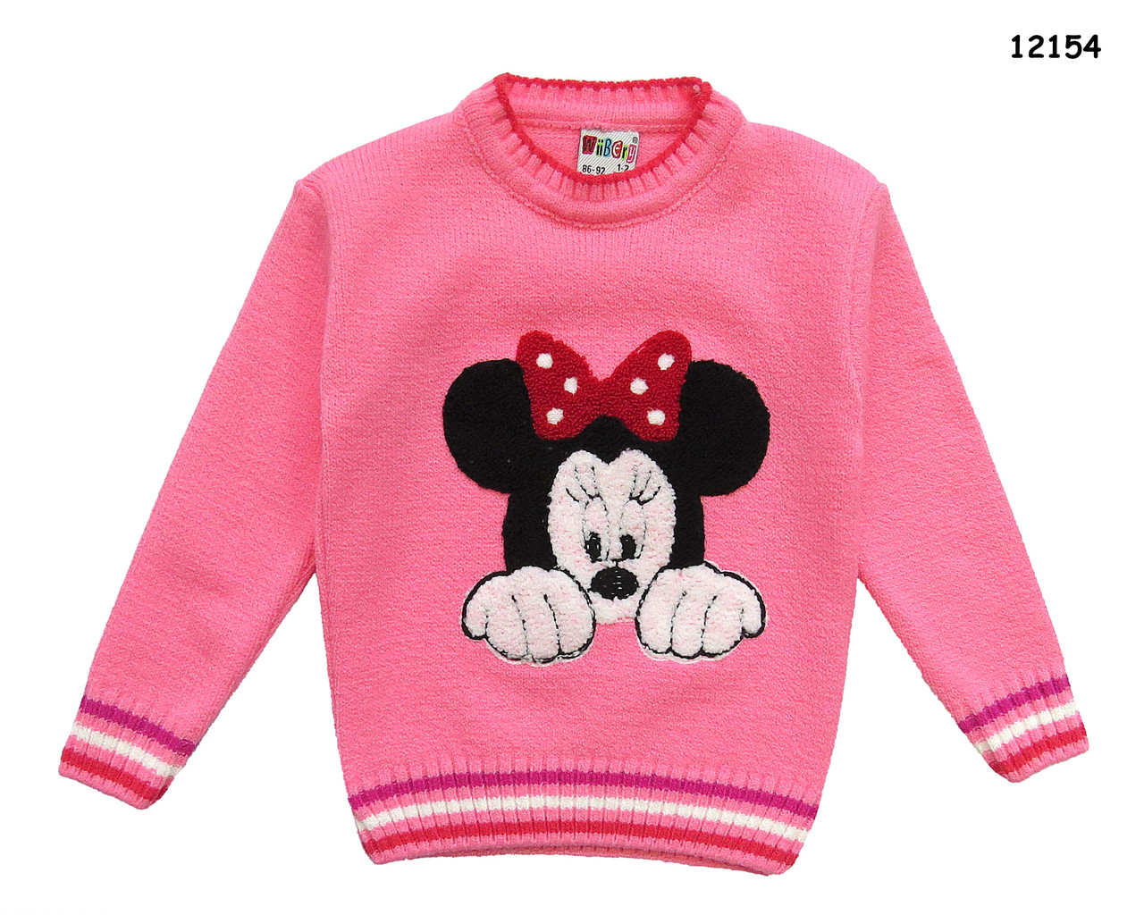 В'язана кофта Minnie Mouse для дівчинки. 92-98 см