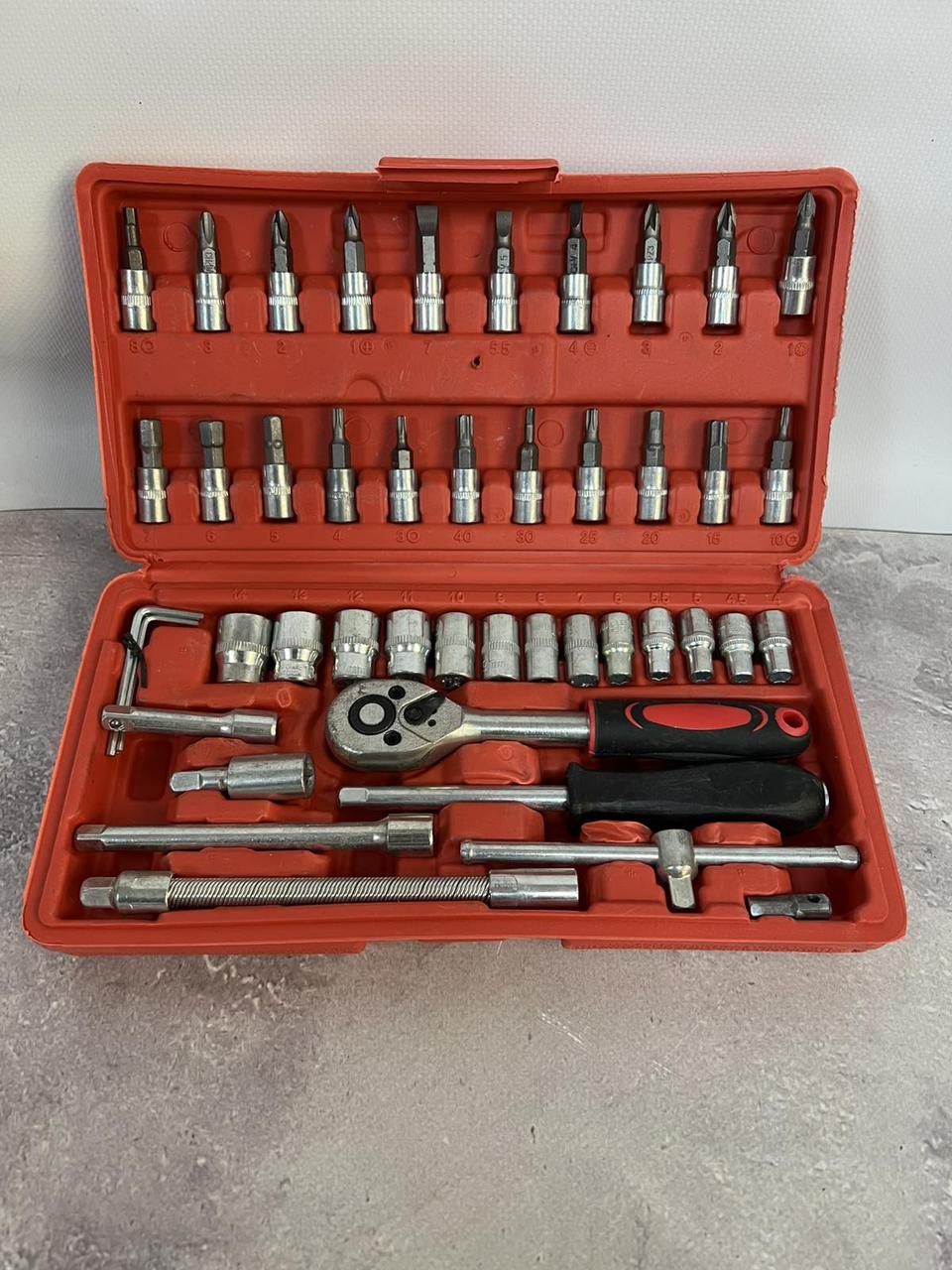 Набір інструментів 46 предметів Wrench Socket 1,2 кг