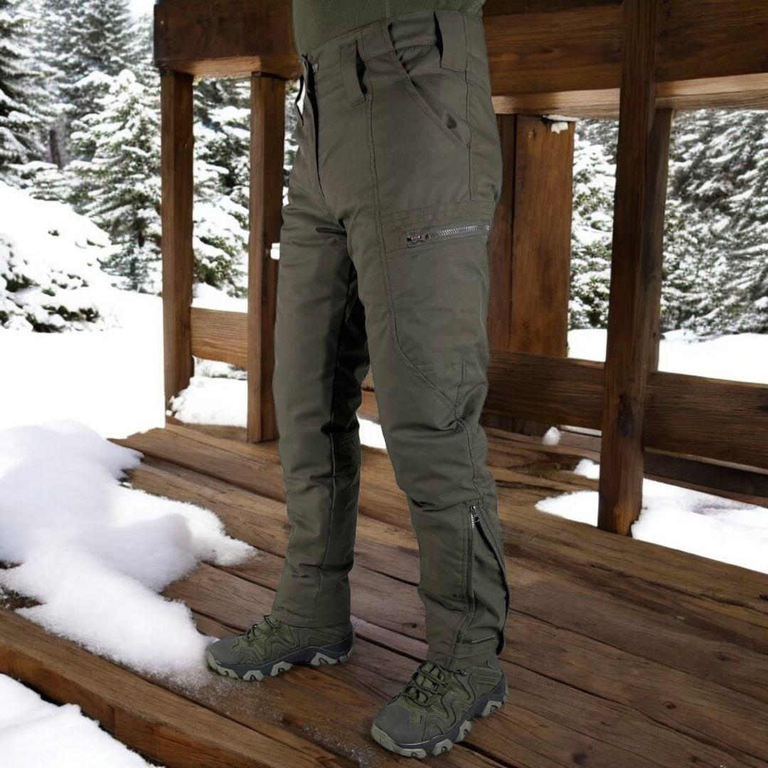 Теплі зимові штани Alpha Patriot Khaki Winter