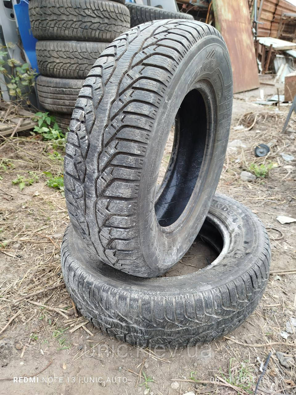 Гума зимова Kleber Krisalp hp 185/70 R14 б/в
