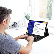 Чохол-клавіатура для Samsung Galaxy Tab S9 Ultra/S8 Ultra 14,6 дюйма, фото 4