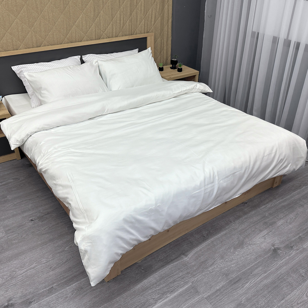 Комплект постільної білизни, Decorator SOFTY UNO Bianco Білий